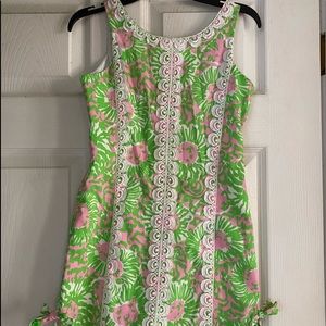 Green and pink Lilly Pulitzer dress